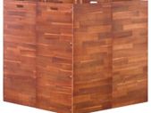 Garden Raised Bed Acacia Wood 100x100x100 cm
