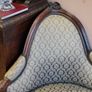 Antique French Corner Bergere Armchair Image 2