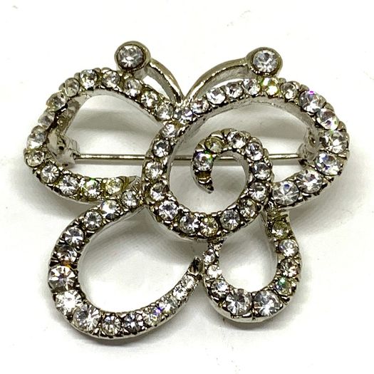 Vintage butterfly costume brooch