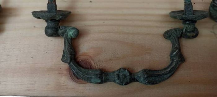 Old Drop Brass Handles