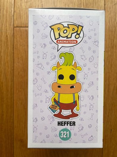 Nickelodeon Funko Pop! Roco's Modern Life. Heffer #321.