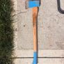 axe wood cutting Image 2