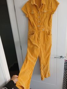 Mustard jumpsuit
