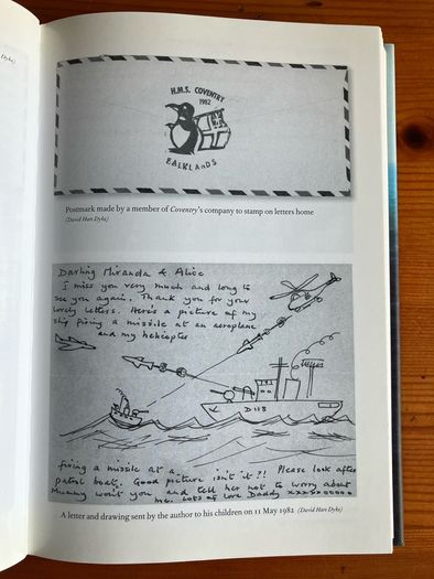 War book: 'Four Weeks In May.The Loss Of HMS Coventry A Captain's Story'