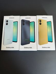 Samsung A06,64GB /128GB Brand New Sealed Free screen Protector and phone cover 2 years Samsung Warranty RECEIPT