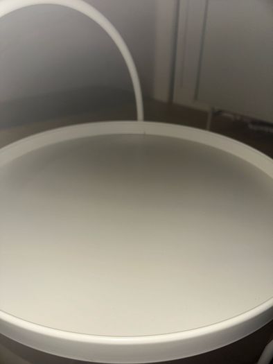 Small Metal Side Table with Handle