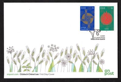 2024 Ireland St. Brigid Day and Imbolc Festival Commemorative Stamps An Post First Day Cover (FDC)