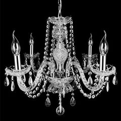 Affordable 4 Arm Crystal Chandelier Ceiling Lights