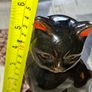 Vintage Ceramic Black Cat Made in Japan, 1950s, Postage Available or Collection Image 6