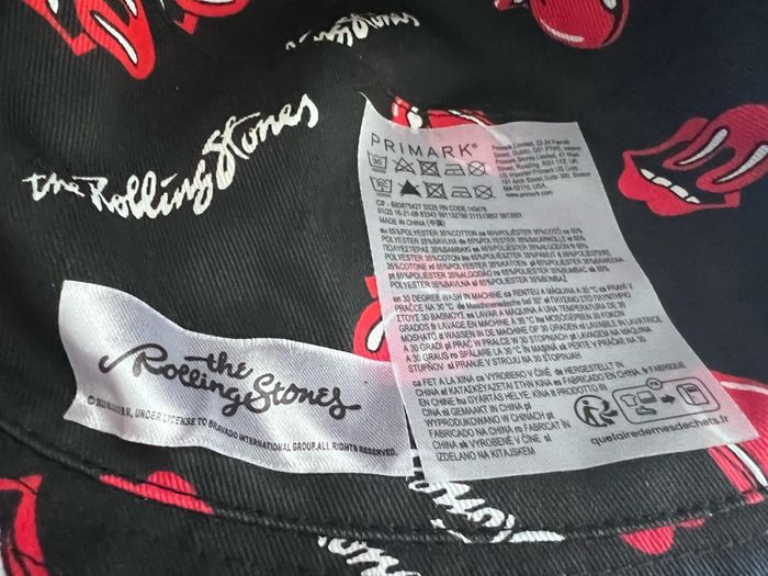 Rolling Stones bucket hat NWT