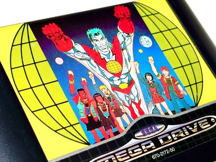Captain Planet for Sega Mega Drive - Boxed and Minty