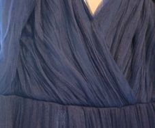 Long navy ASOS dress bridesmaid/debs
