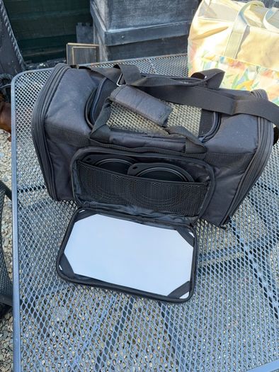 Nobby Black Pet Carrier Bag