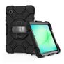 ProCase Rugged Case for Galaxy Tab 8.7 Inch A11 2025 & Samsung A9 2023, Heavy Duty Shockproof Rugged Cover with Hand Strap 360 Degree Rotatable Kickstand Protective for Galaxy Tab A11 (LTE) 5G -Black Image 3