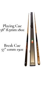 Playing Cue, Break Cue & Case