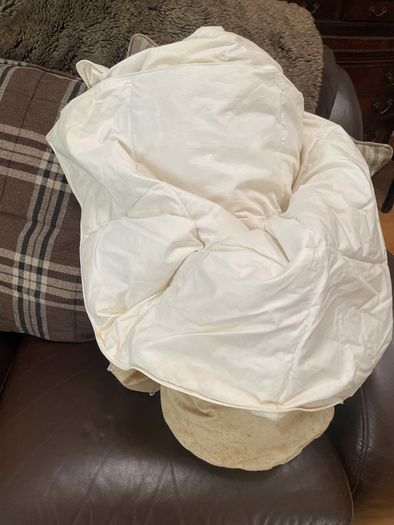 Duvet for double bed . Goose down
