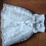 Baby Girl Christening Dress and Hat 6-months Image 3