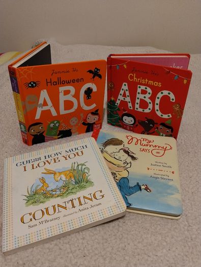 collection of hardback board books