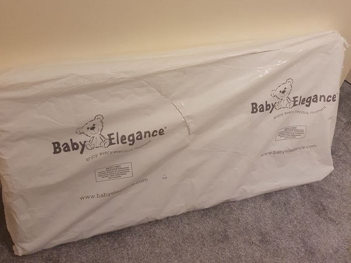 Baby Elegance Micro Fibre Cot Mattress 120x60x10