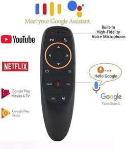 G10S Pro Air Mouse Voice Remote Control 2.4GHz Mini Wireless Gyroscope IR Learning for Android TV Box HK1 H96 Max X96 Mini