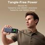 UGREEN 20000mAh 165W Power Bank Fast Charging, Built-in Retractable USB C Cable 3-Way Output Laptop Portable Charger Image 4