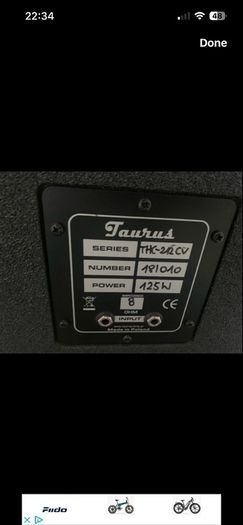 Taurus Guitar Cab 2x12