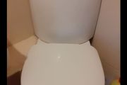 Corner Toilet