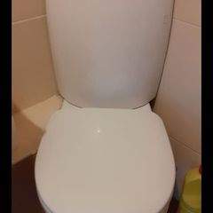 Corner Toilet