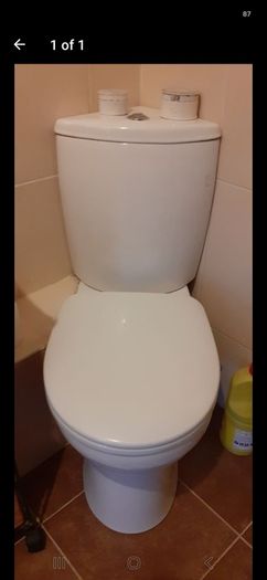 Corner Toilet