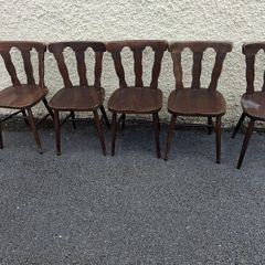 5 Wooden Chairs