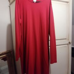 H&M Basics red dress M
