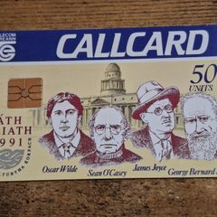 Ireland CallCard "Dublin - City of Culture", used, 1991, 50 Units - free standard postage