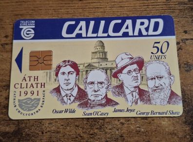 Ireland CallCard "Dublin - City of Culture", used, 1991, 50 Units - free standard postage