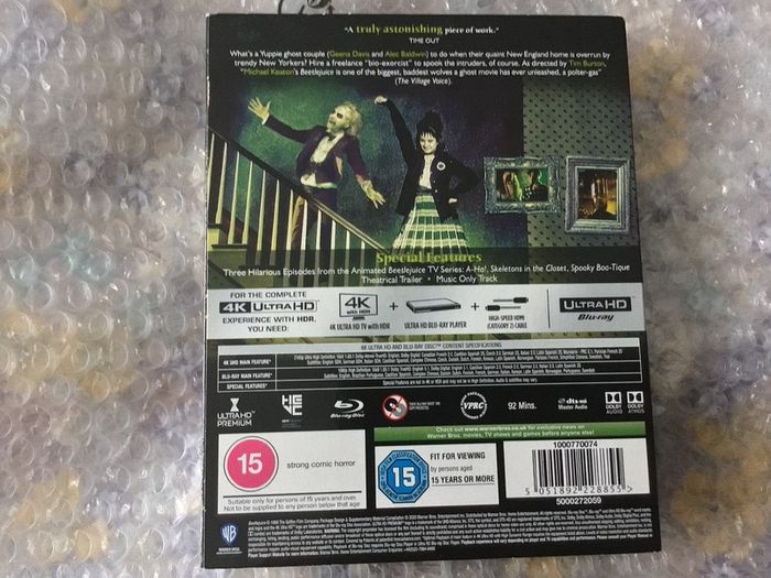 Beetlejuice 4K with Slipcover