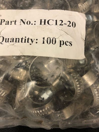 Hose Clips bags of 100