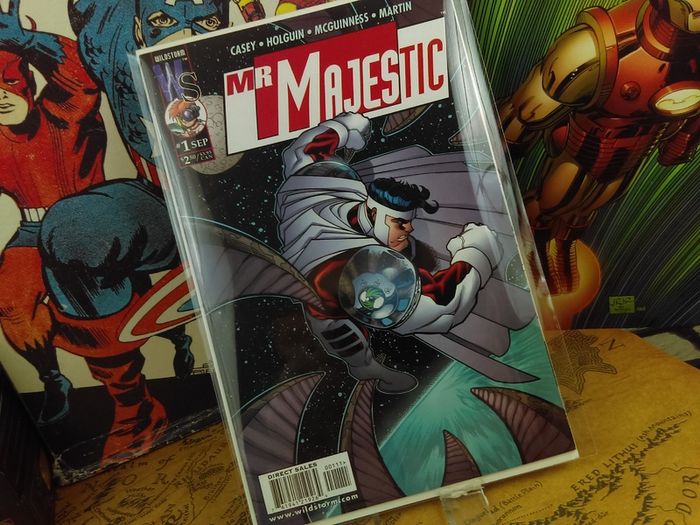 Mr Majestic ! First Issue ! Alternate Cover ! 1999 ! by Wildstorm !