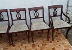 Set of dining chairs x6