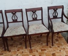 Set of dining chairs x6