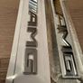 Mercedes AMG boot rear sticker emblem Image 3