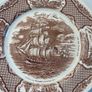 Vintage Fair Winds Friendship of Salem Dinner Plate 10.5 Alfred Meakin England Image 2