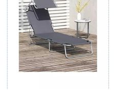 Sun Lounger (Built-In Visor)