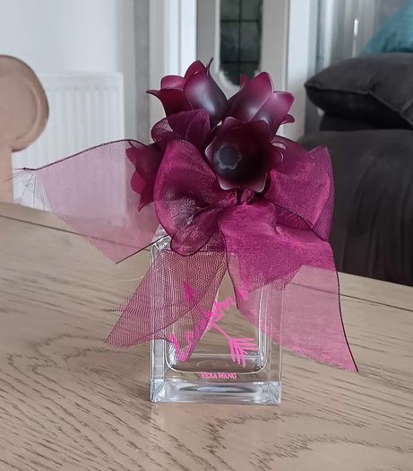 EMPTY Decorative Vera Wang Perfume Bottle