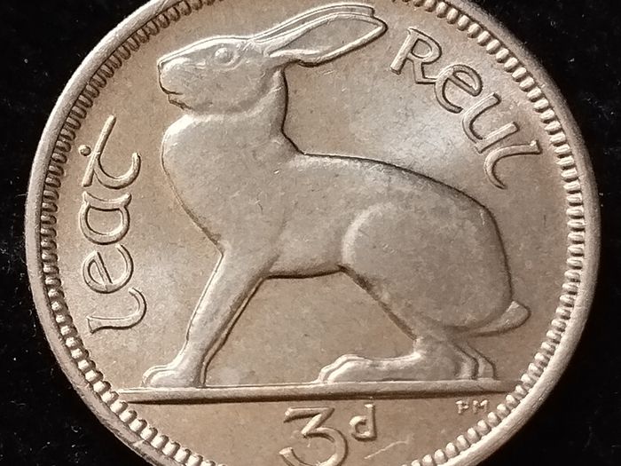 Ireland - 1968 - 3 Pence - UNC - KM.12a - [2076]