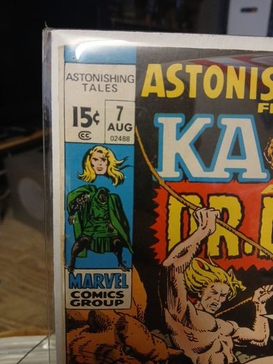 Astonishing Tales #7 Dr. Doom/Black Panther/Ka-zar 1971