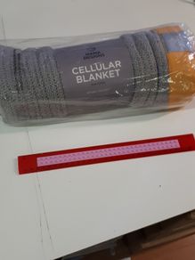 100% Cotton Cot bed cellular blanket