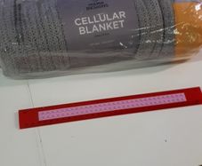 100% Cotton Cot bed cellular blanket