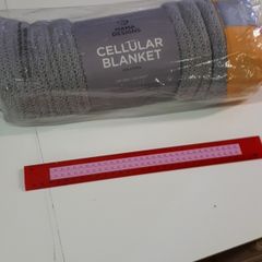 100% Cotton Cot bed cellular blanket