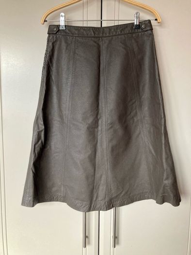 Vero Moda real leather skirt, BNWT, size 10