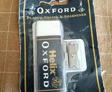 Helix Oxford Rubber Eraser and Pencil Sharpener Set