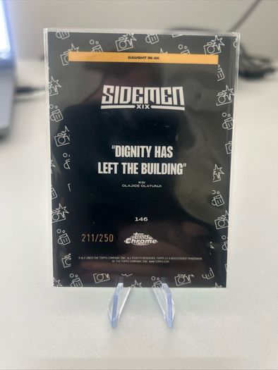 Topps Sidemen Chrome Sidecards 2023 Caught In 4k Ksi 211/250